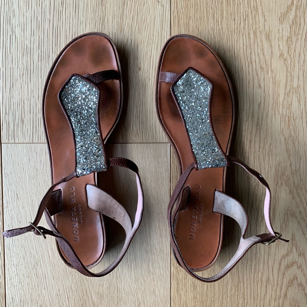 Moneta Blu sandals